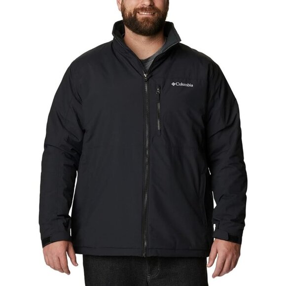 Columbia Men's Northern Utilizer Jacket Coat Black Size L - Picture 1 of 10